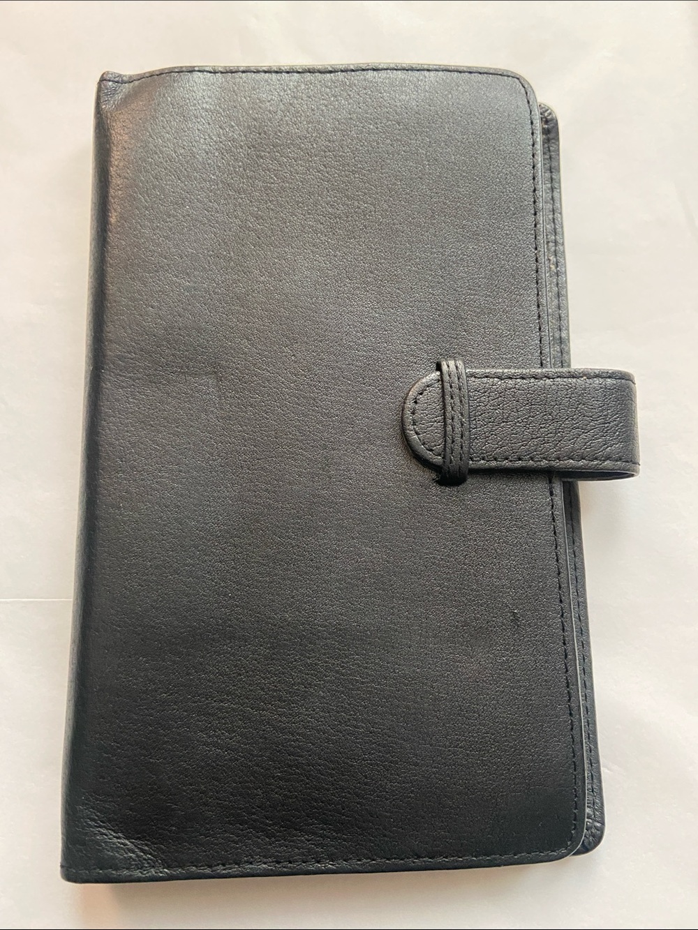 FRANKLIN COVEY LEATHER DAY PLANNER with Wallet